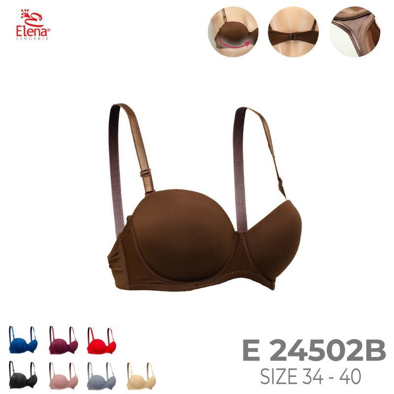 (COD) Elena Push Up Bra 1/2 Cup Bra Size 34B-40B