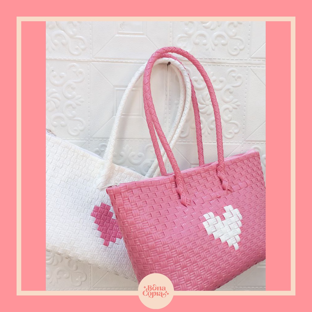 TAS ANYAMAN JALI-JALI PREMIUM SIZE M Petty