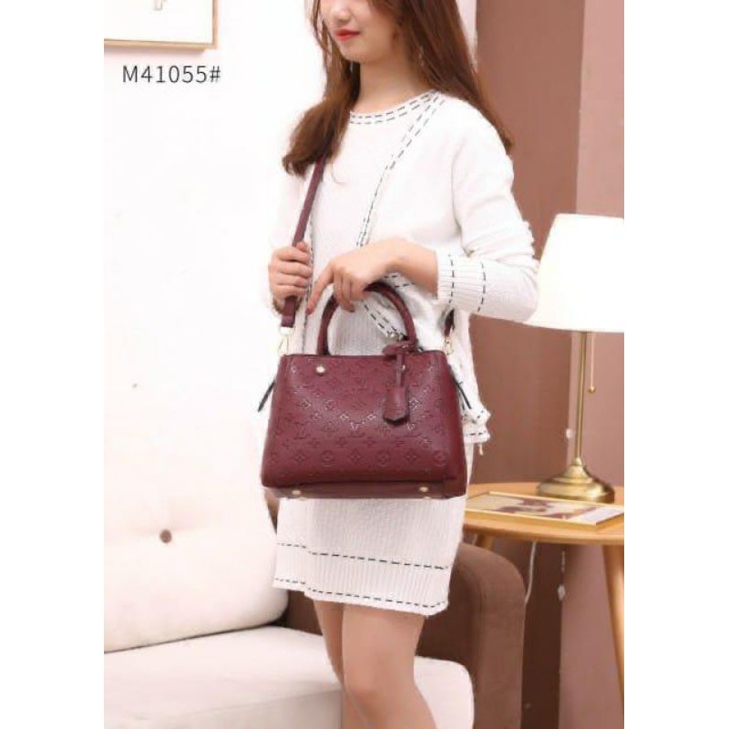 Tas Import LV Giant Monogram Semi Platinum Original