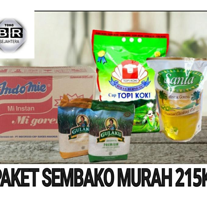 

Paket Sembako Murah 217K Nuriwulandari79Shop