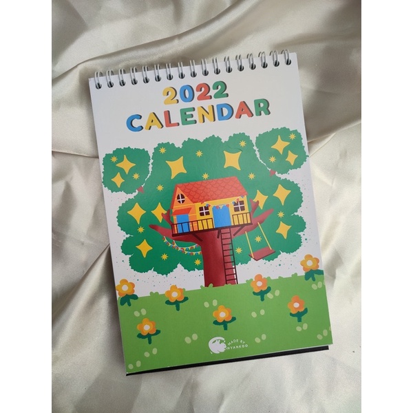 

2022 Illustrated Calendar A5 - Kalender Meja 2022