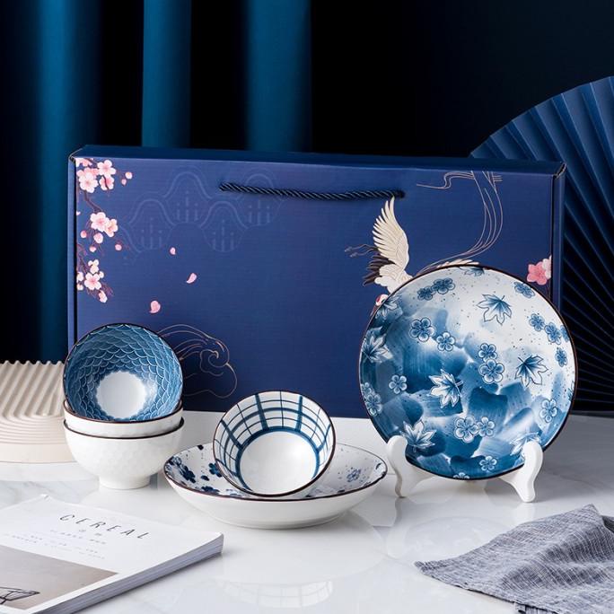 

BIRDIE PLATE SET GIFT BOX / WEDDING GIFT SET / HAMPERS HADIAH KADO DSG54546WE
