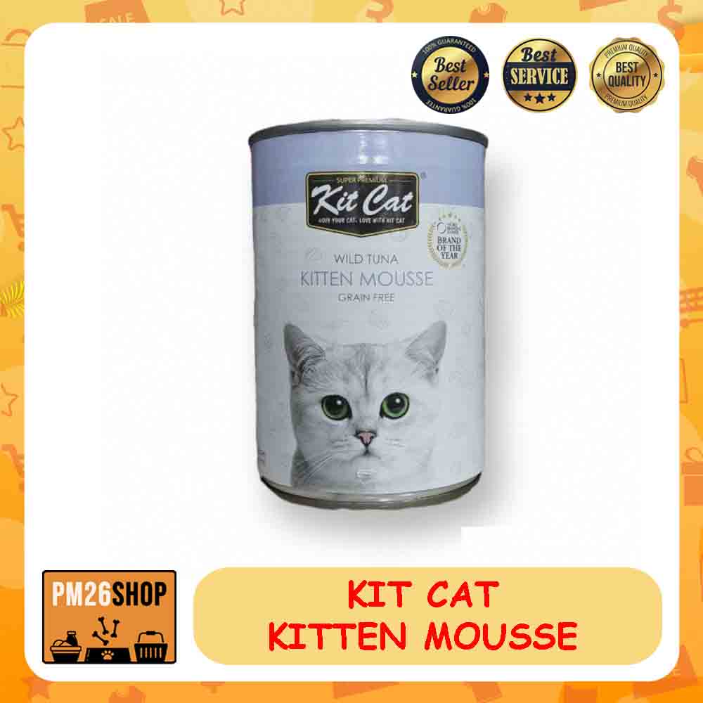 CANNED CAT FOOD MAKANAN KUCING KALENG KIT CAT