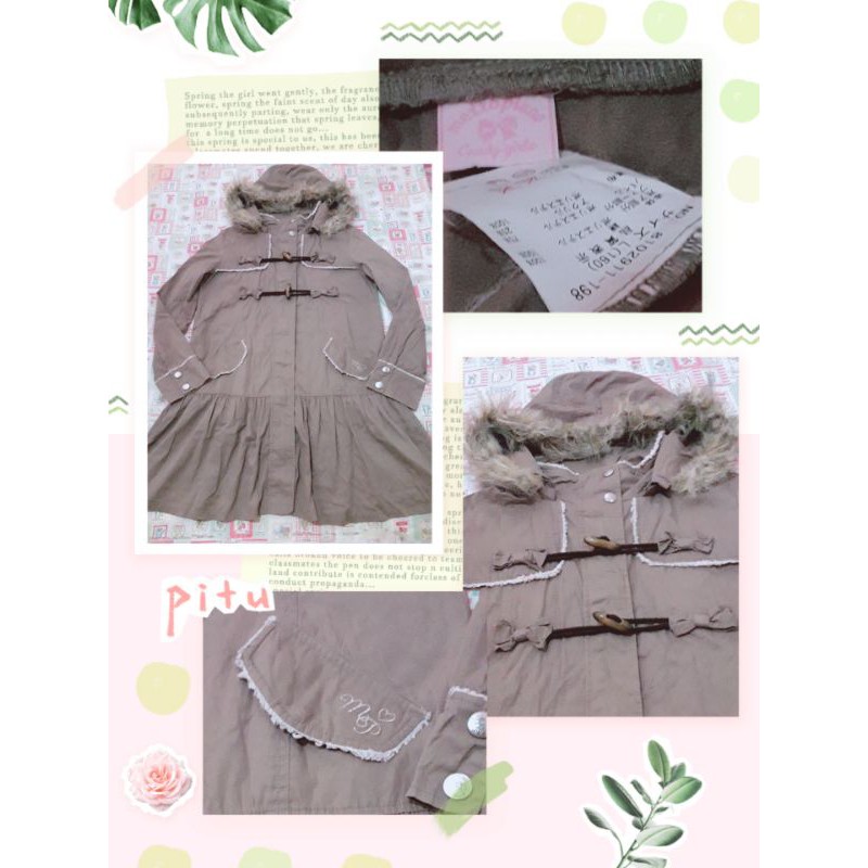 coat kimtan brand mezzo piano