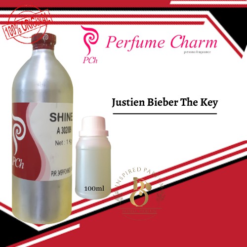 BIBIT PARFUM MURNI JUSTIN BIEBER THE KEY PCH // 100ML REPACK