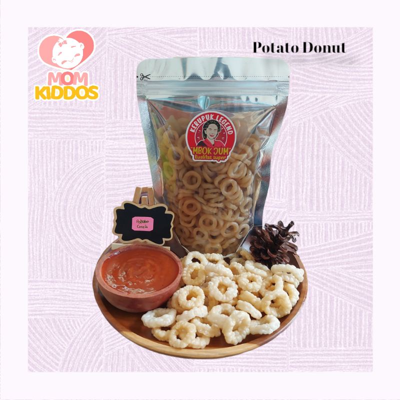 

KERUPUK KENTANG BENTUK DONUT KERING KUALITAS PREMIUM