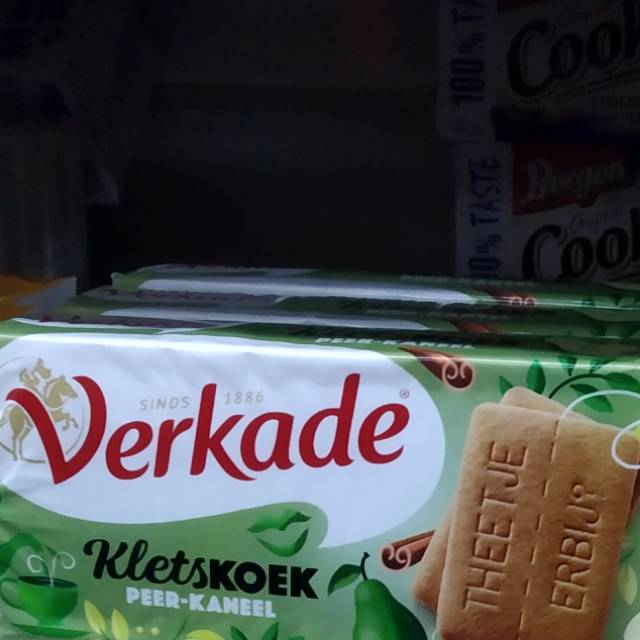 

Verkade kletskoek peer kaneel 240gr perpcs biskuit import