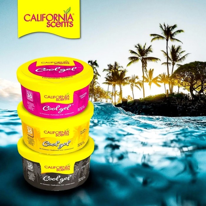 California Scents Cool Gel 70 gr Cans Parfum Pengharum Pewangi Mobil