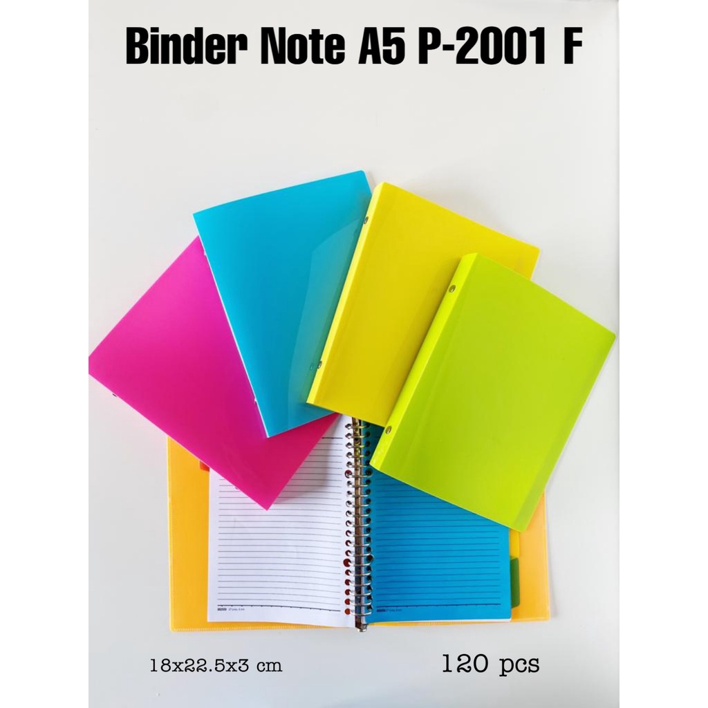 

GASTA MAP BINDER / BINDER NOTE POLOS WARNA DENGA SLAVE A5 P2001F