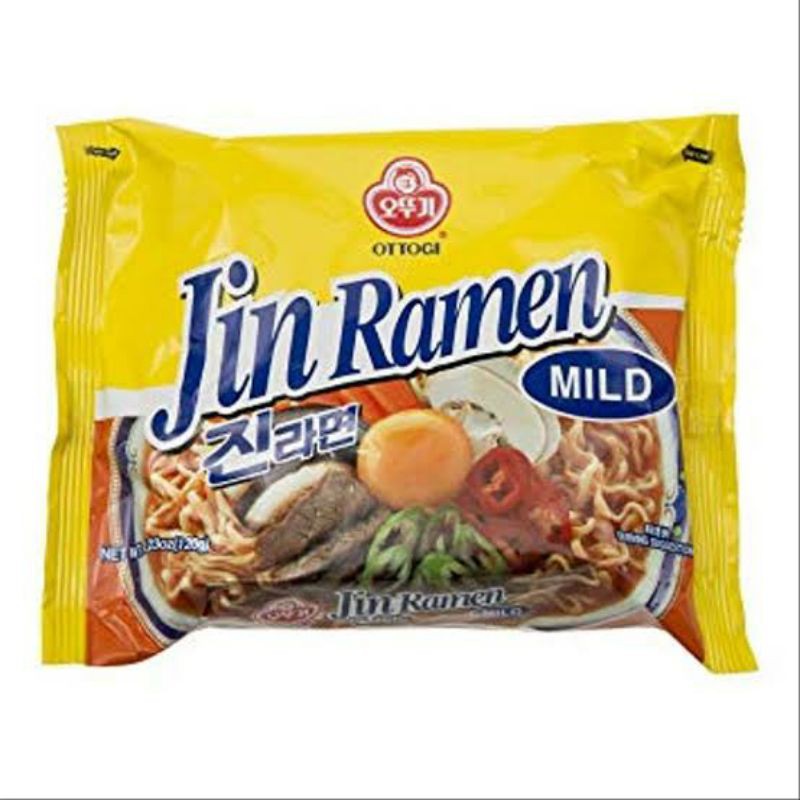 

OTTOGI JIN RAMEN MILD 120grX4pcs