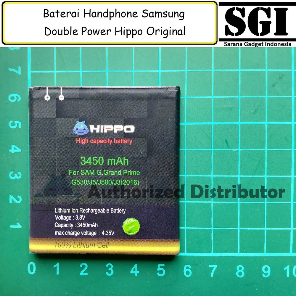 Baterai Hippo Double Power Original Samsung Galaxy J5 2015