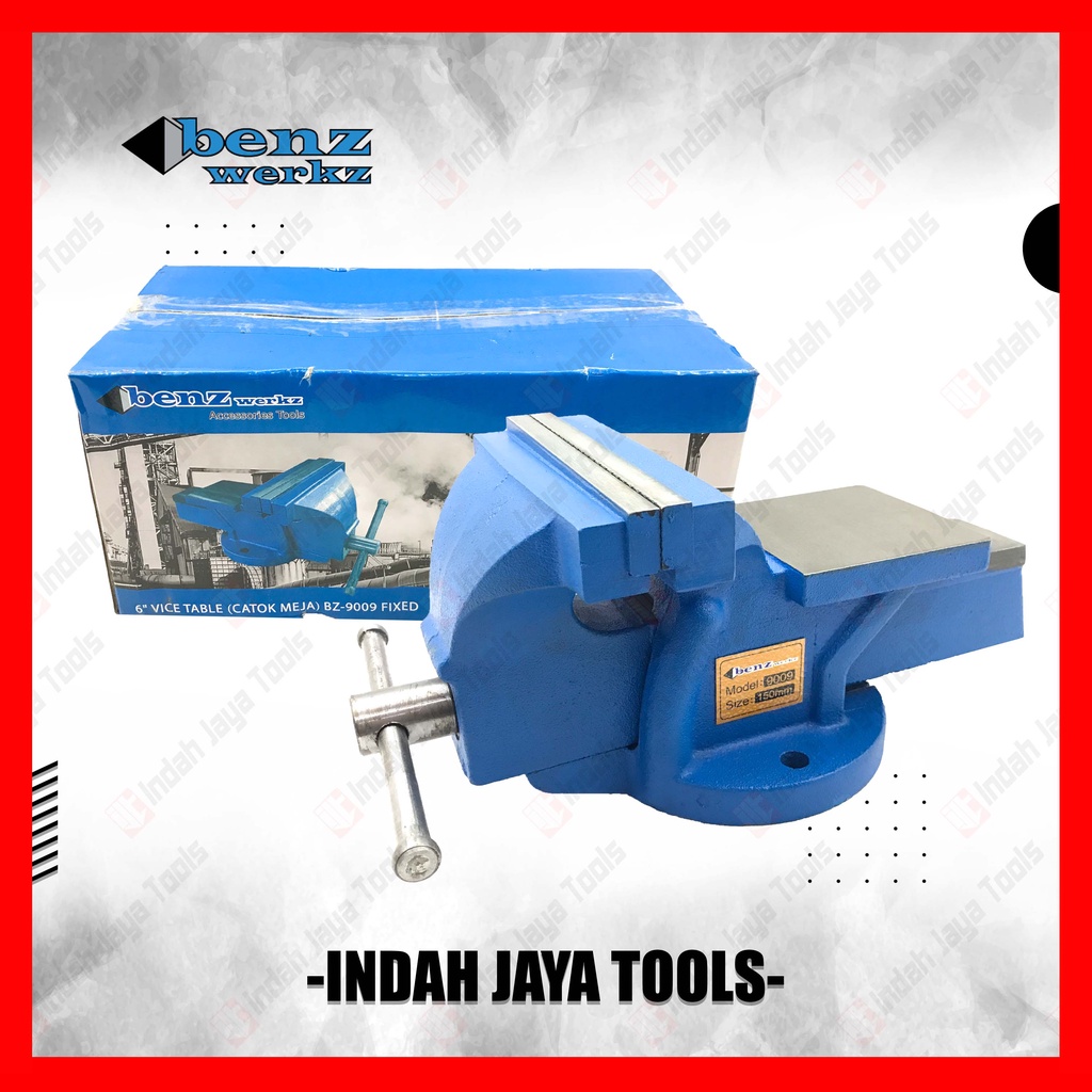 BENZ BZ-9009 Catok Paron 6 Inch Heavy Duty - Ragum Duduk Bench Vise