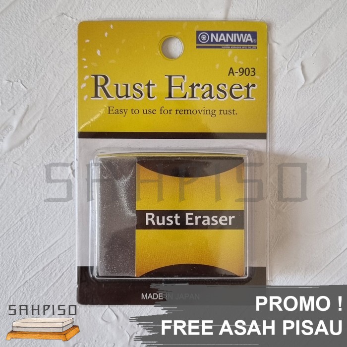 

Naniwa Rust Eraser Penghapus Karat Pisau Besi Sabitoru