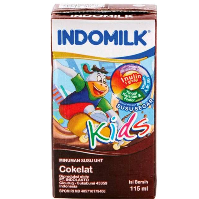 

Indomilk kids coklat 115ml