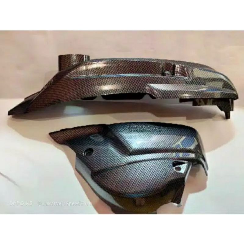 TUTUP COVER CVT MIO SOUL CARBON COVER CVT FINO KARBU KARBON ORIGINAL THAILAND