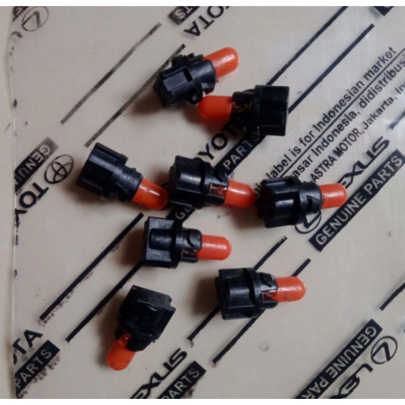 Bola lampu panel dasbor AC mobil Universal, Original