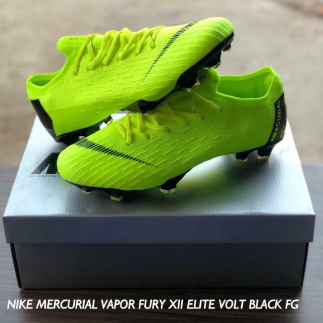 Nike Mercurial Vapor Fury XII Elite Volt Black FG