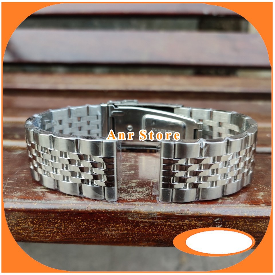 Tali Rantai Rante Stainless Steel Seiko 22 mm Jubile Silver