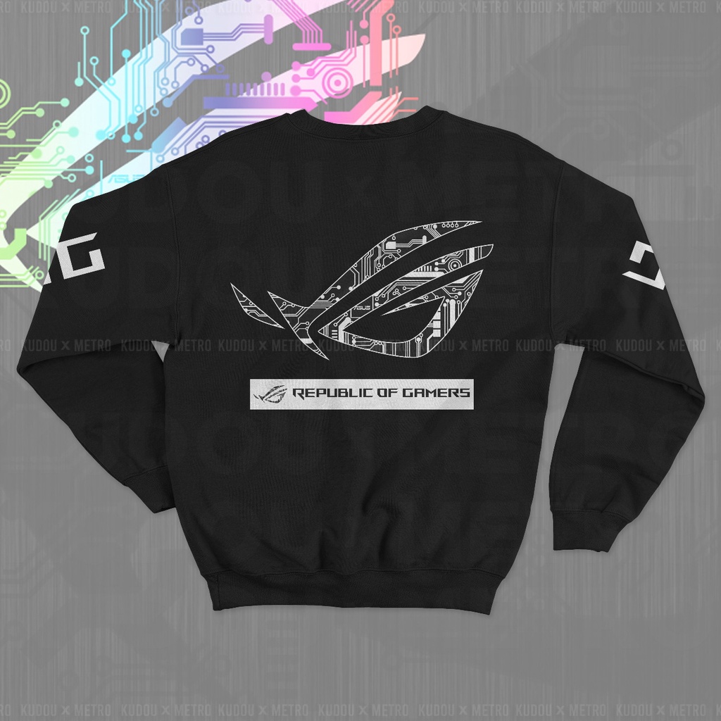 Crewneck ROG System Anime Manga Premium Unisex