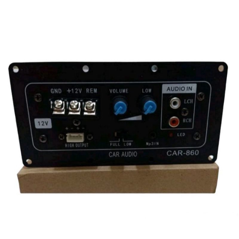 Power Kit Mesin Basstube Aktif 12 Volt Car 860