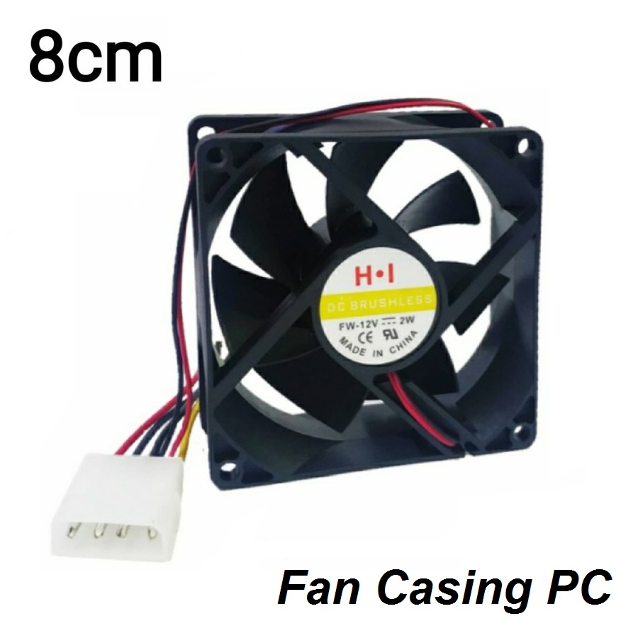 Fan Cassing 8Cm  / Kipas Casing PC