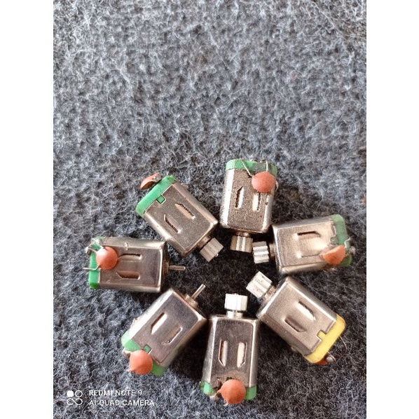 Dinamo Mini mobil RC mainan 3vDC