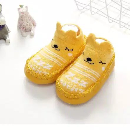 PGT - Kaos Kaki Korea Bayi / Prewalker Bayi Anti Slip / Kaos Kaki Anti Slip