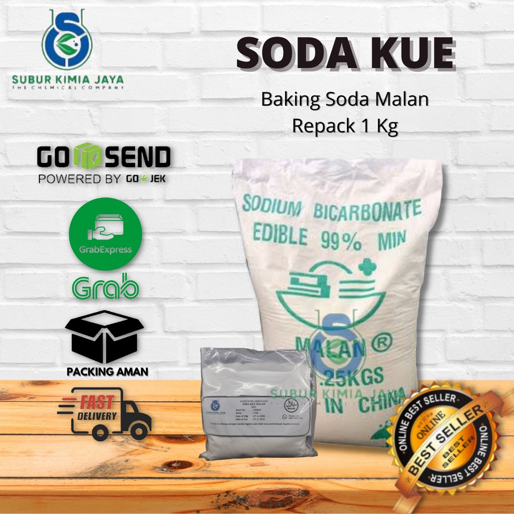 

Soda Kue MALAN / Sodium Bicarbonate / Baking Soda Ex RRC 1 Kg