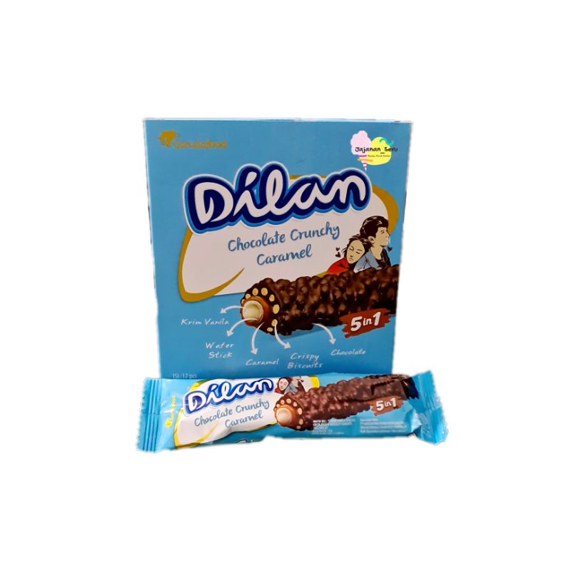 

Dilan Chocolate Crunchy Caramel 12 x 24gr
