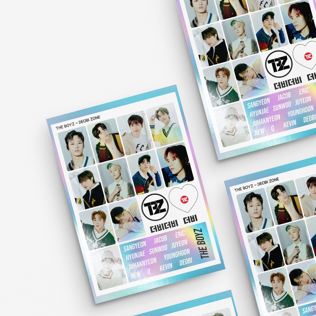 

THE BOYZ - STIKER DECO - DEOBI ZONE