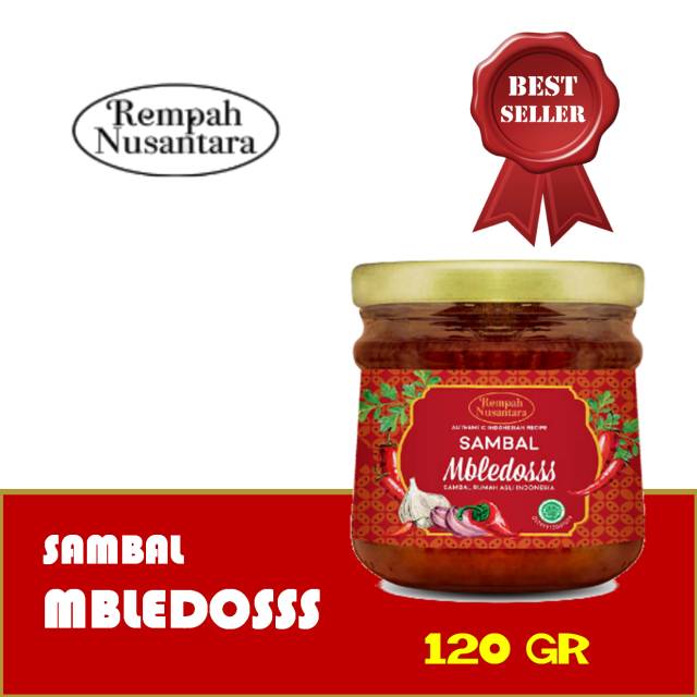 

Sambal Mbledosss Rempah Nusantara 120gr