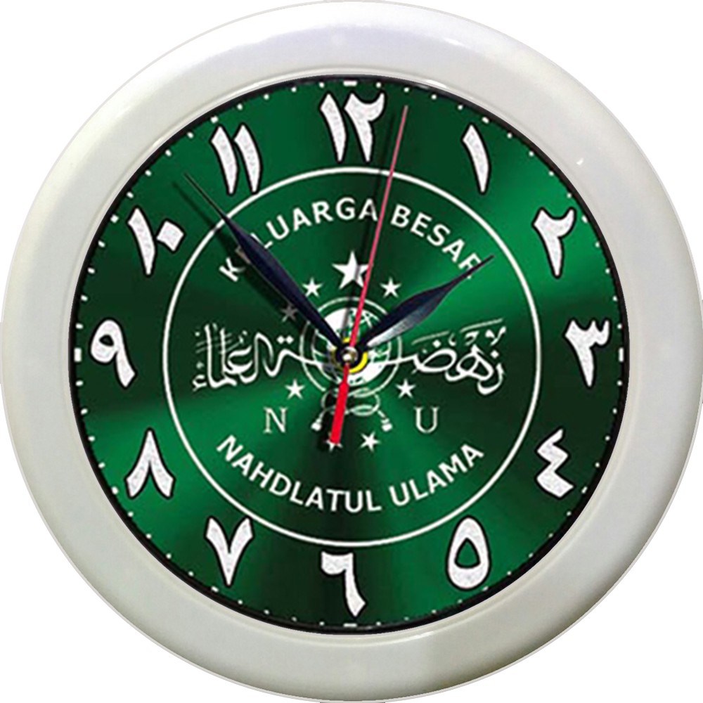 JAM DINDING NAHDLATUL ULAMA   (DIAMETER 30CM)