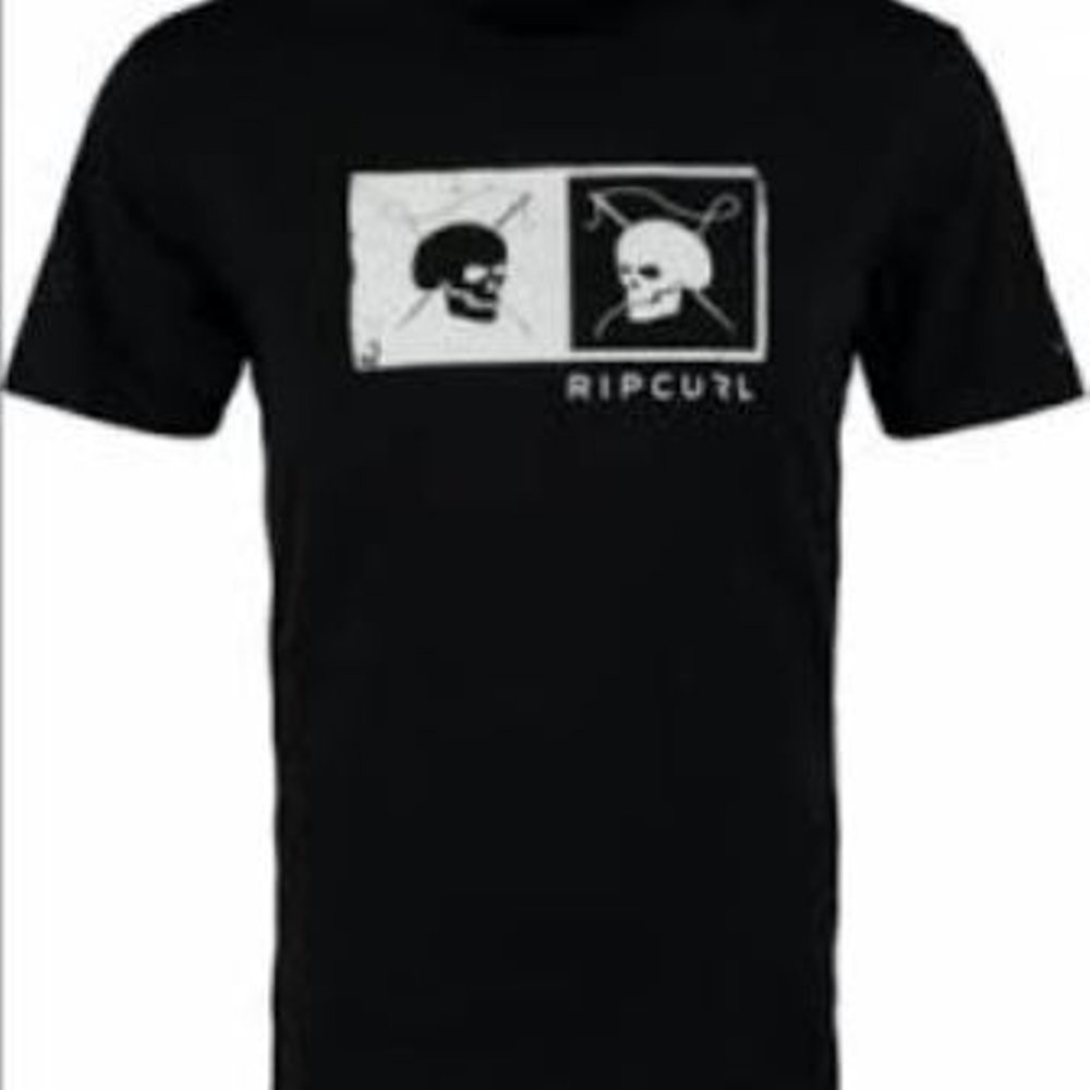 Tshirt/ Kaos / Baju Ripcurl 7'Hitam'