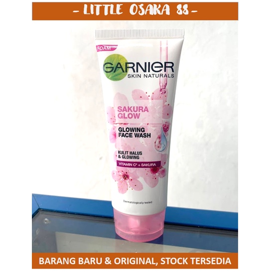 Garnier Cuci Muka Busa Sakura White Foam 100 ml