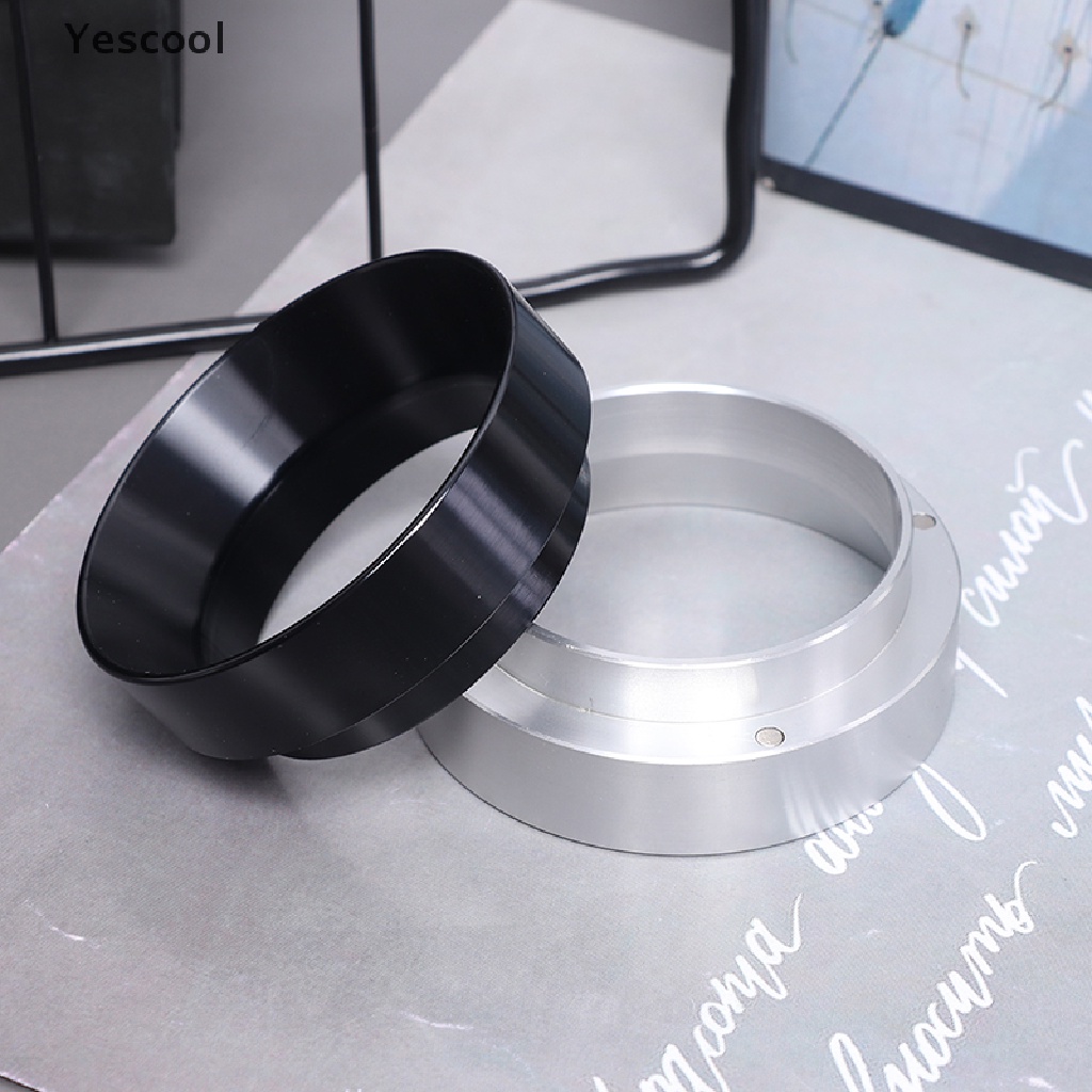 Yescool 51mm Stainless Steel Intelligent Dosing Ring Brewing Bowl Coffee For Make Coffee .