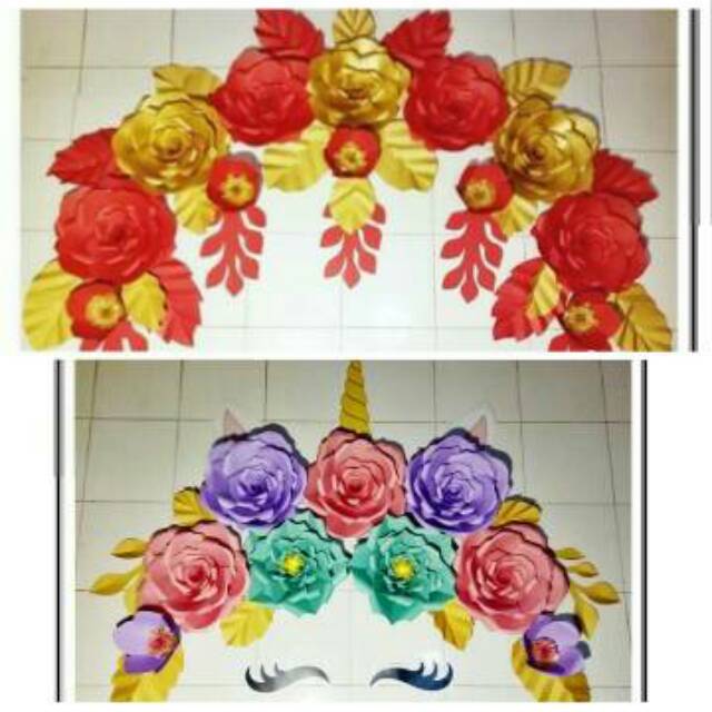 

Flower art rebuilt