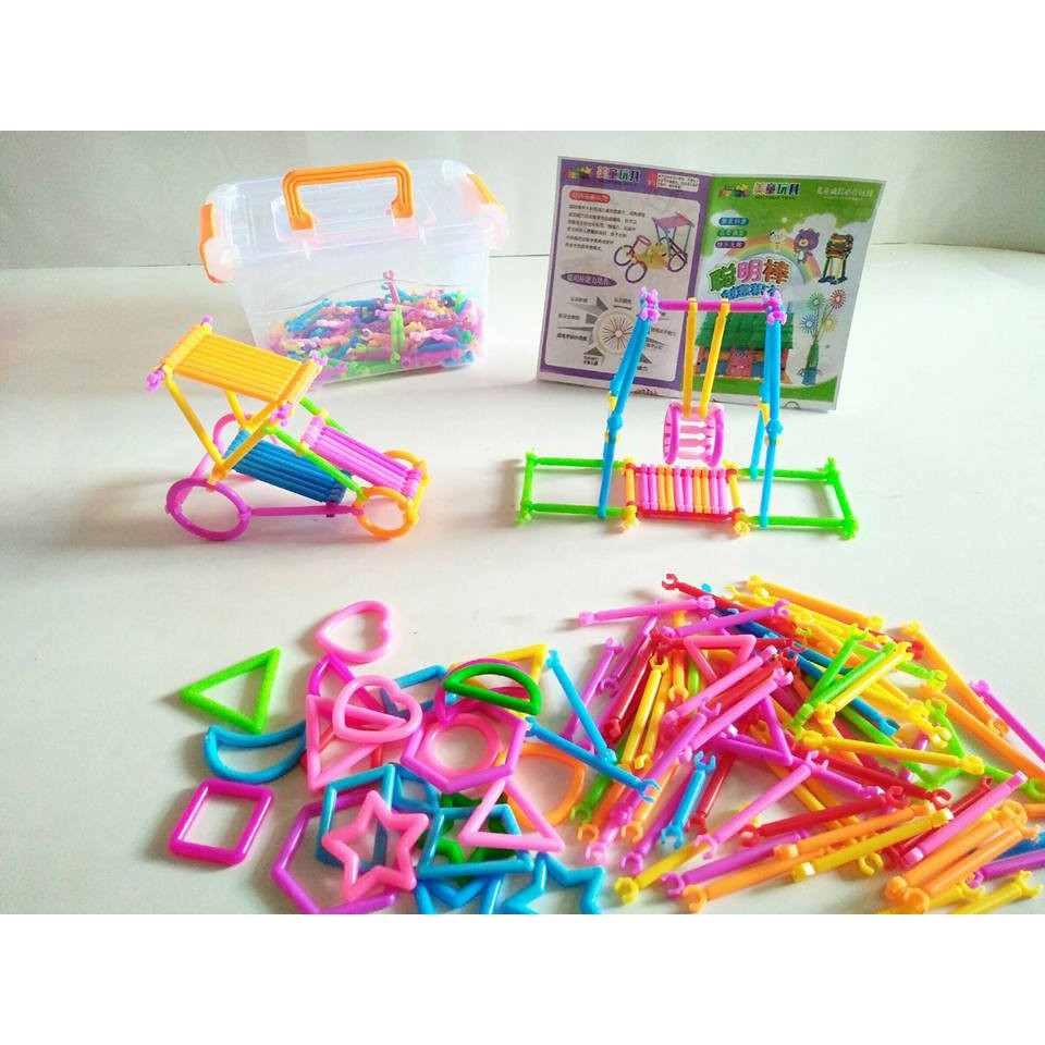 Mainan anak murah edukatif lego stick Smart Bar