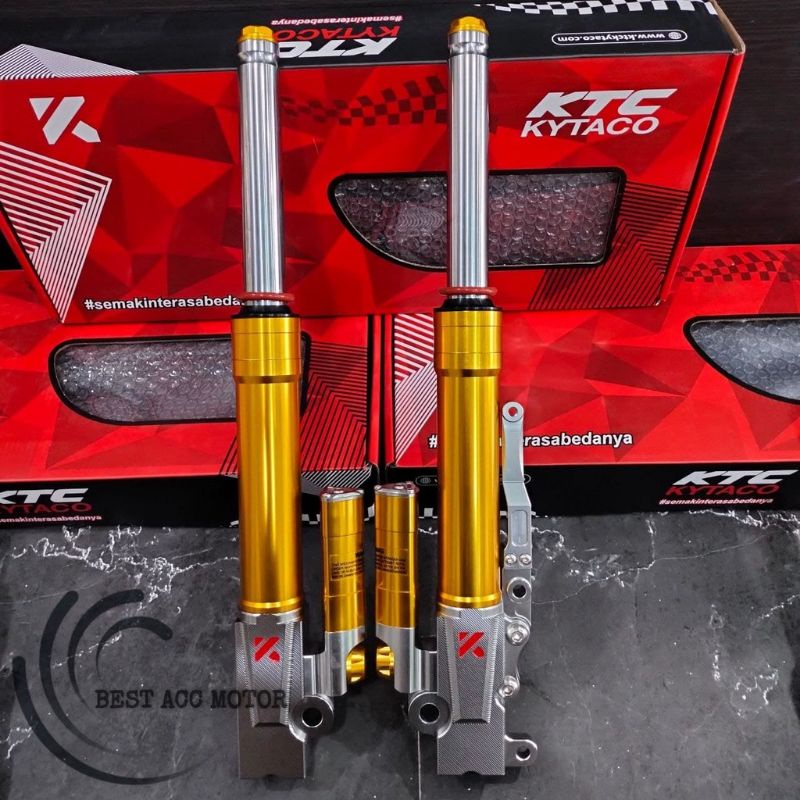 Shock Depan Ktc kytaco Vario 125 150 New Suspension Upside down By Ktc kytaco Original