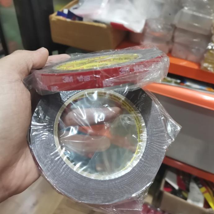 

best produk] double tape 3M VHB 12 mm x 4.5 meter Doubletape lem 3m