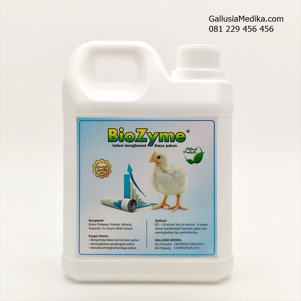 BIOZYME BROILER - Pemacu Pertumbuhan Pengganti AGP Khusus Ternak Ay