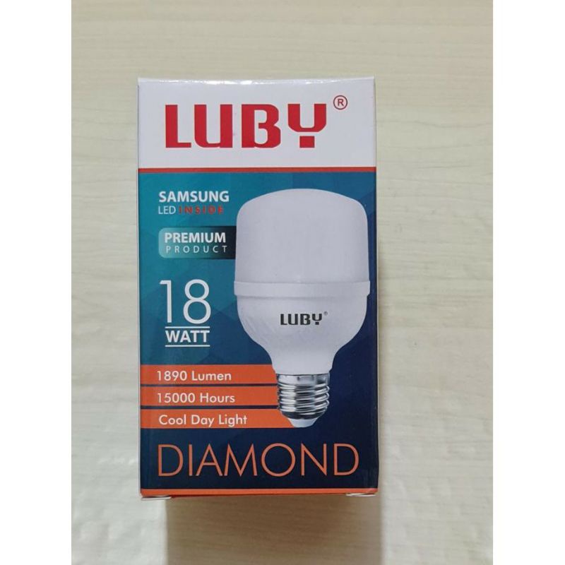 LAMPU LED LUBY DIAMOND 18 WATT CAPSUL NEW GENERATION CAHAYA PUTIH