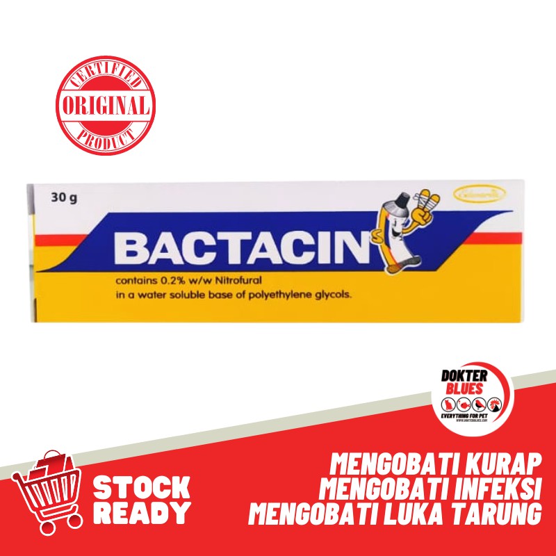 Bactacin 30mg Obat Luka Ayam Cegah Infeksi