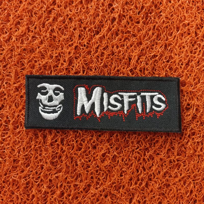 PATCH BORDIR MINI MUSIK MISFITS BEST SELLER HIGH QUALITY