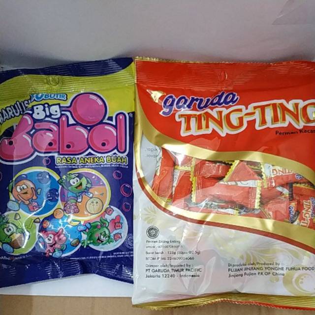 

Permen Big Babol Dan Ting Ting