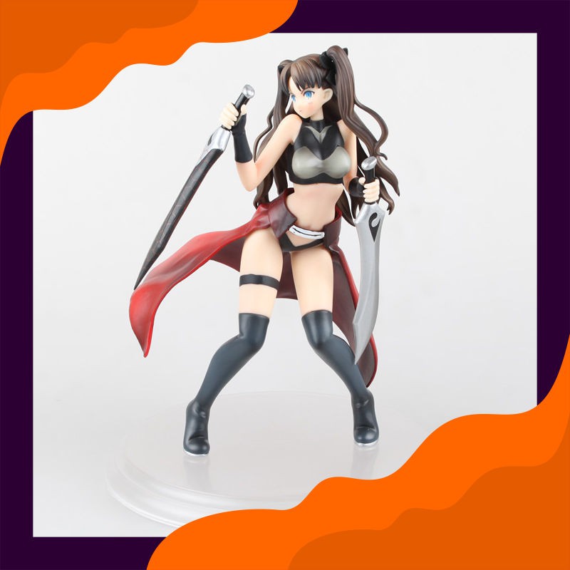 Action Figure Termurah Huong Anime Fate/stay Night 24 Cm Tohsaka Rin Archer Ver. 1/7 Skala Pvc Gamba