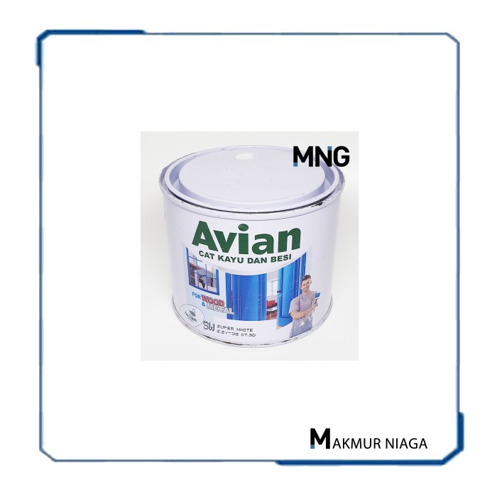 Cat Besi Kayu AVIAN 500 Gram / Cat Minyak / Sintetik