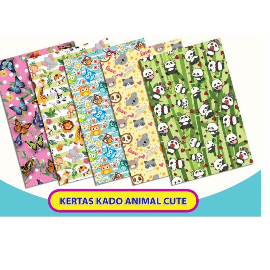 

Dijamin Untung KERTAS KADO SIDU SINAR DUNIA / KERTAS KADO MOTIF LUCU FANCY [50 LEMBAR /PACK]