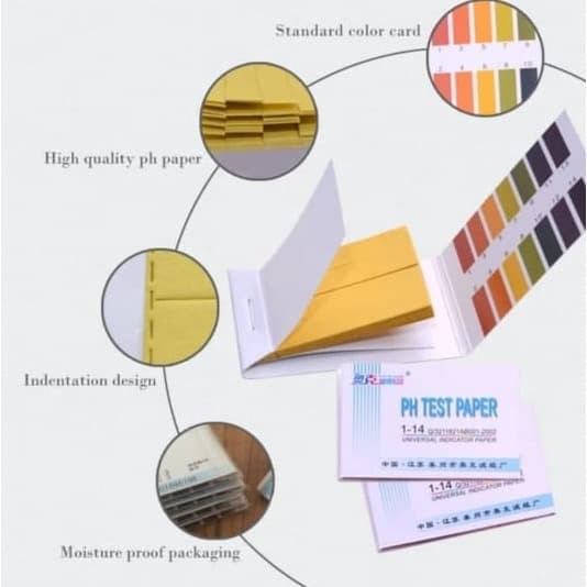Kertas PH Meter Alat Ukur Ph Air Kertas Lakmus PH Tester kualitas air