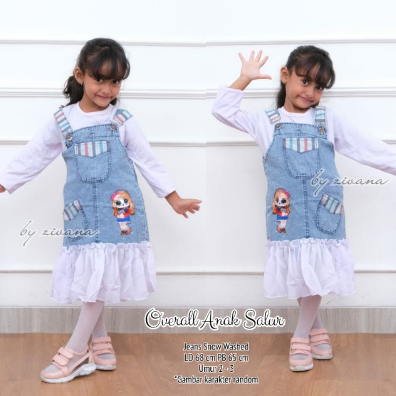 Overall anak LED PREMIUM (±2-4th)//JF577