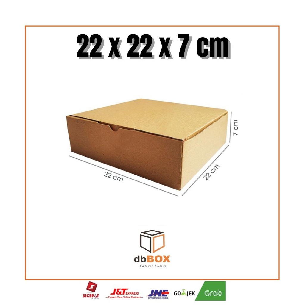 Kardus 22x22x7 cm | Box Die Cut dan Easy Usage | Box Kue | Box Snack | Box Hampers | Box Aksesoris | Dus Lebaran | Box Idul Fitri | Box Hampers Lebaran | Dus Kue Idul Fitri-1